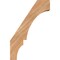 Ekena Millwork 5 1/2"W x 16"D x 24"H Balboa Smooth Knee Brace, Western Red Cedar BRC06X16X24BOA00SWR - alternate 3